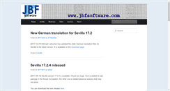 Desktop Screenshot of jbfsoftware.com