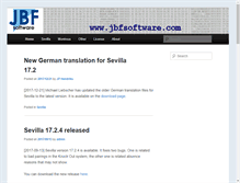 Tablet Screenshot of jbfsoftware.com